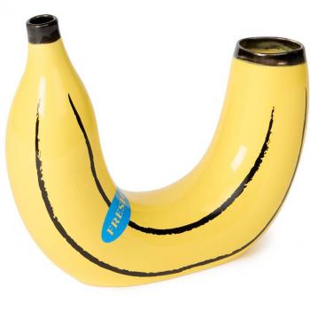 Jarrón Banana Decorativo - Jarrón en Forma de Banana