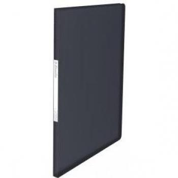 Carpeta Esselte Vivida A4 con 40 fundas PP y tapas flexibles color negro