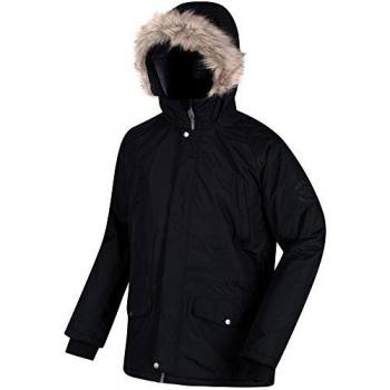 Regatta Chaquetas Salton - Chaqueta Impermeable y Aislante para Hombre, Hombre, Color Negro, tamaño 2 X-Grande