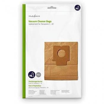 NEDIS - Bolsa para Aspiradora - Adecuado para Panasonic C - 2E - 10 Unidades