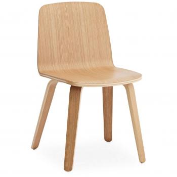 Normann Copenhagen Just Chair Oak Silla, eiche Natur Gestell eiche, estándar