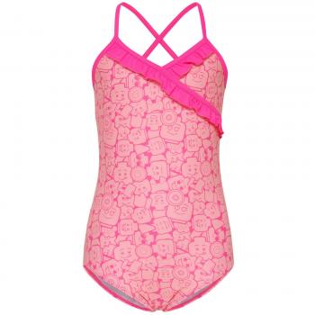 LEGO Wear Girl Amanda 305-Badeanzug Traje de baño de una Pieza, Rosa