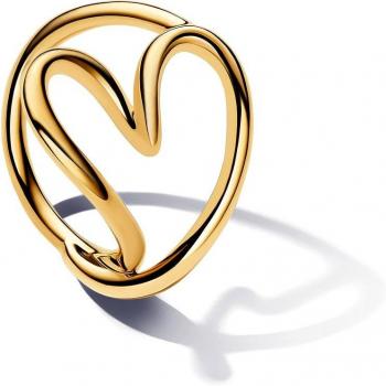 Anillo Corazón Orgánico Pandora - Talla 48