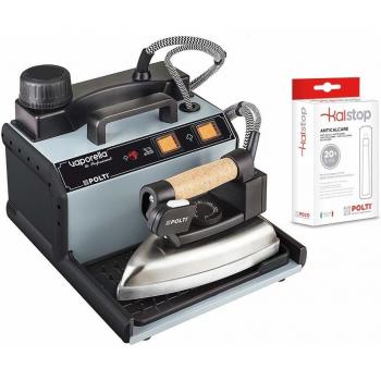 Plancha de Vapor Polti Vaporella 2H Pro Kalstop con Caldera, Presión de 3 Bar y 20 Ampollas de Kalstop Incluidas