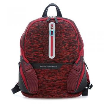 Piquadro Coleos Mochila tipo casual, Rojo