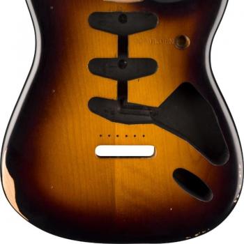 Fender Road Worn 50's Stratocaster SSS Alder Body with Vintage Bridge Mount 2-Tone Sunburst