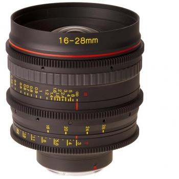 Tokina 16- 28 mm CINE T3 C/AF EF Lens 16- 28 mm T3 Canon Zoom Lens EF-Black
