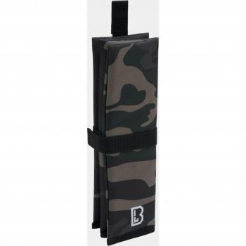 Colchoneta Plegable Brandit - Camuflaje Oscuro - Unisex - 100% Poliéster