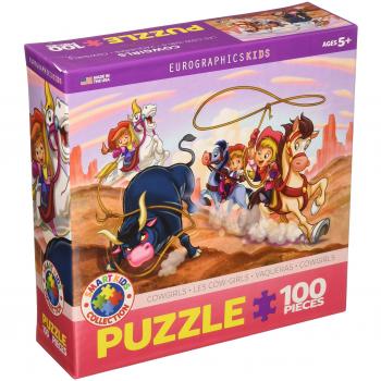 Eurographics Cowgirls 100-Piece Jigsaw Puzzle