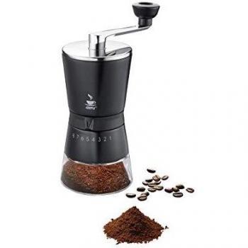 Molinillo de Café Manual GEFU Santiago con Mecanismo de Cono y 8 Niveles de Molienda, Acero Inoxidable y Diseño Elegante