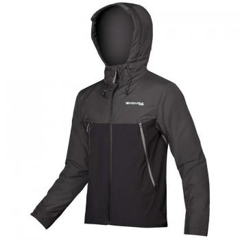 Chaqueta cortavientos Endura MT500 Freezing Point para ciclismo de hombre, color negro, talla XXL