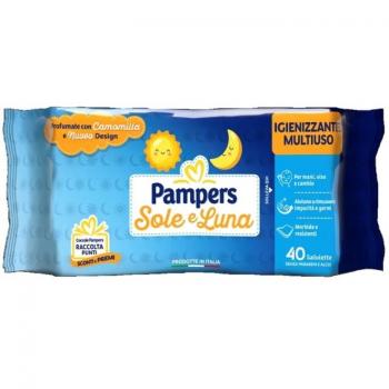 Pampers Sole y Luna Toallitas Higienizantes Multiuso 40 Piezas