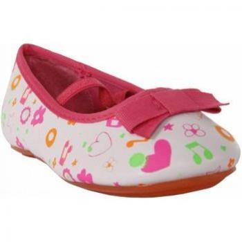 Bailarinas de Niña URBAN Flower Girl 149200-B2040 WHITE-FUXIA