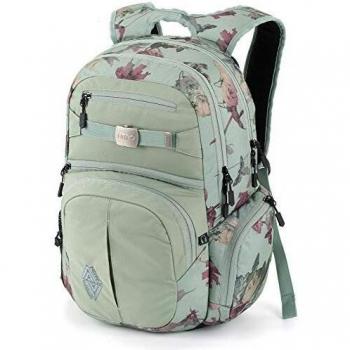 Mochila Nitro Hero 37L con compartimento para laptop, color verde