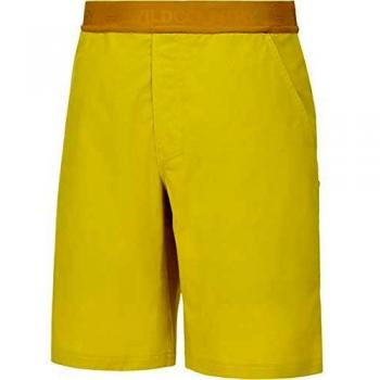 Wild Country Session - Pantalones cortos para hombre, talla L, color amarillo