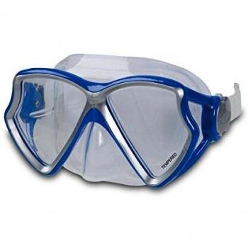 Intex 55980 Aviator Pro 180 i.12, m&aacutescara, Unisex Adulto, BLU/Giallo, 12.4 x 10.5 x 22.2