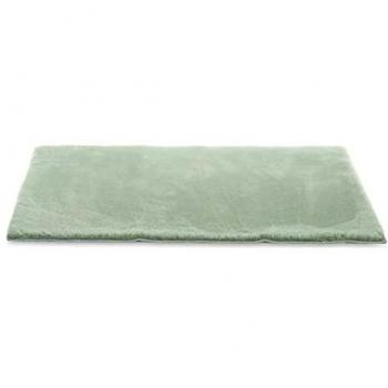 Alfombra de Poliéster Verde Estándar (90 x 0,25 x 60 cm)