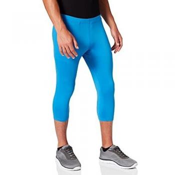 Joma Skin Pantalones Térmicos, Hombre, Azul