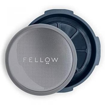 Fellow Prismo Attachment for AeroPress Coffee Maker - Enhance Your Manual Coffee Maker to Brew Espresso-Style and No-Drip Immersion Coffees, Reusable Metal Filter