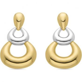 Pendientes Luxenter Aured acabado en oro amarillo de 18k