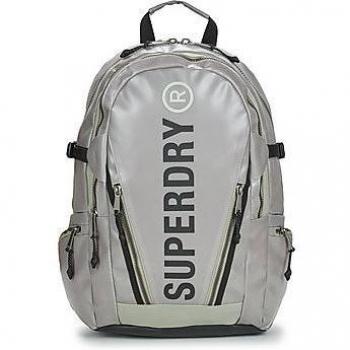 Mochila de Lona gris dorado Superdry