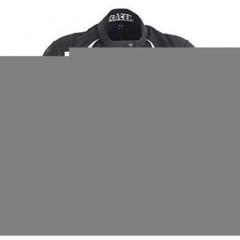 Racer - Jerez Ladies Chaqueta de Piel y Textil, Negro, 48