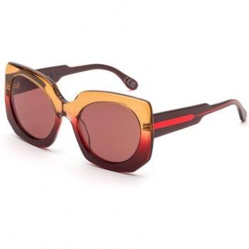 Marni Jellyfish Lake Deep Fade TLL Men's Sunglasses Red Size 56