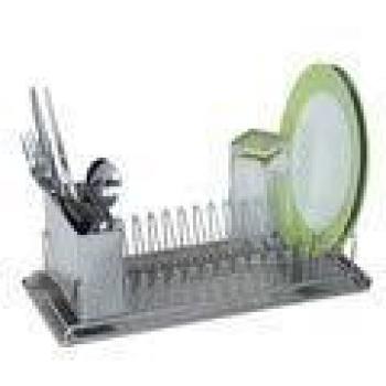 M-Home | Escurreplatos | Metal | Cromado | 48 x 21 x 11 cm | DRINOX One | INX302