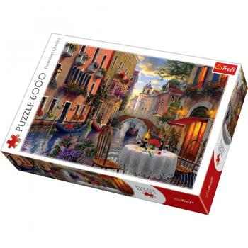 Puzzle Trefl 65003 - Dominic Davison: Romantic Supper - 6000 piezas
