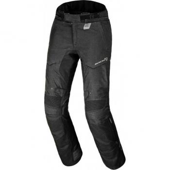 Macna Pantalones de Moto para Mujer Ultimax Negros, Pantalones textiles impermeables, color negro, talla M