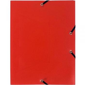 Exacompta 55905E - Carpeta con goma, color rojo