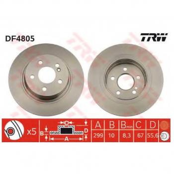 TRW Automotive AfterMarket DF4805 TRW