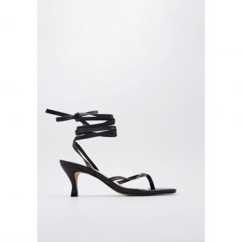 Sandalia de Tacón Krack Core GLINT 39 Negro