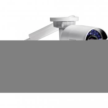 TRENDnet TV-IP322WI - Cámara de red IR WiFi para exteriores, de 1.3 MP HD, IP66, bullet, con visión nocturna a 30 m por IR, 100 pies, 960p, 802.11n, WiFi N
