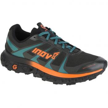 Inov8 Zapatillas de Trail Running Trailfly Ultra G 300 Max, zapatillas de correr para hombre, color verde, diseño ligero y transpirable, amortiguación máxima, suela con tracción avanzada