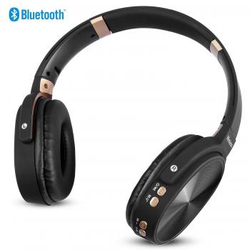 Auriculares Bluetooth Inalámbricos Diadema 4.2, NINE CUBE Plegable Hi-Fi estéreo, 3,5 mm Audio Jack, MicroSD/TF, Radio FM, EDR Manos Libres, para teléfonos Inteligentes, tabletas, MP3, PC, etc.