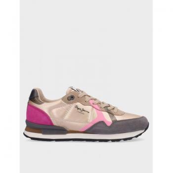 Zapatilla Pepe Jeans Brit Prints Multicolor Gris Marl 37