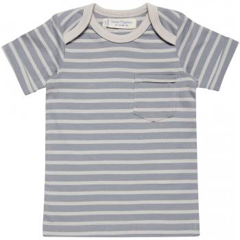 Sense Organics Tobi Baby T-Shirt Mit Schlupfkragen, Camiseta para Bebés, Grau