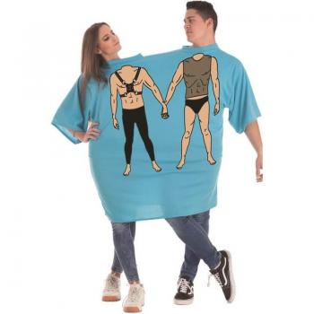 Camiseta Disfraz Doble Sado para adultos