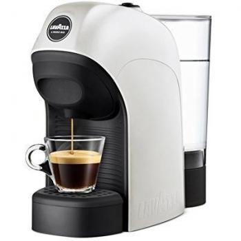 Lavazza A Modo Mio Lavazza - Máquina de café Modelo Tiny - 1450 W de Potencia - Capacidad 0,75 litros Bianco