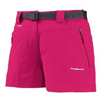 TRANGO Hadar Fi - Pantalón Corto para Mujer, Color Rosa, Talla M