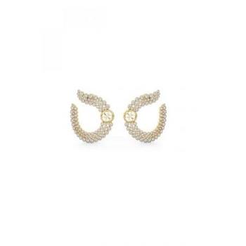 Pendientes Perfect Illusion Dorados para Mujer de Guess