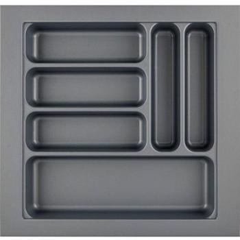 Inserto Organizador OrgaTray 440, Ancho 451-500 mm, Profundidad 441-520 mm, Color Plata