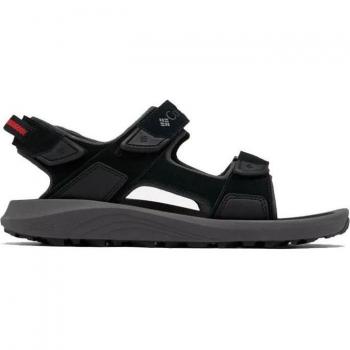 Columbia Trailstorm 3 Strap Hiking Sandals for Men - Black/Dark Grey