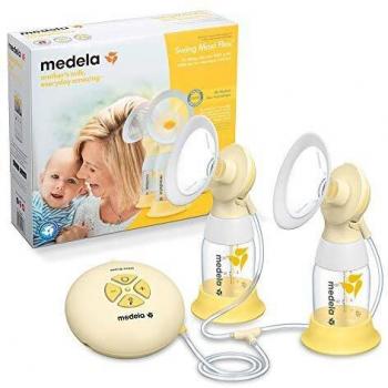 Medela Extractor de leche eléctrico Swing Maxi Flex - Más leche en menos tiempo, con protectores PersonalFit Flex y tecnología Medela 2-Phase Expression