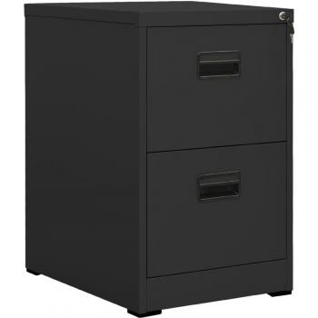 Clasificador de gabinete Antracita 46x62x72,5 cm en acero