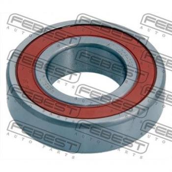 Cojinete de rodamiento FEBEST AS-6206-2RS, tipo: cojinete de bolas sellado, dimensiones: 30 mm de diámetro interior, 62 mm de diámetro exterior, 16 mm de ancho, material: