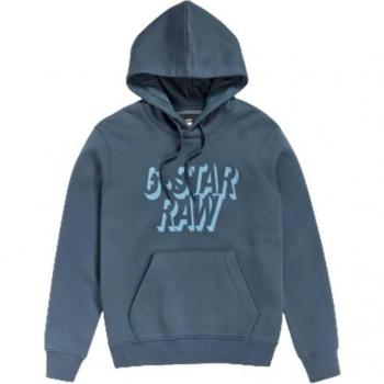 Sudadera G-Star Retro Shadow Azul para Hombre - Talla L
