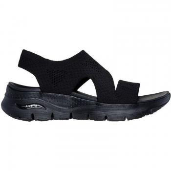 Sandalias Skechers Arch Fit Brighter Day Mujer Negro Talla 37