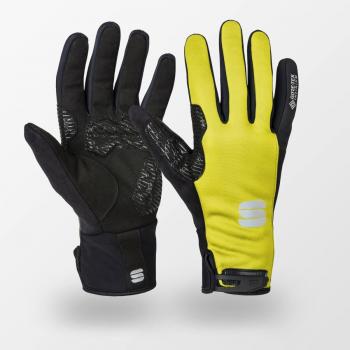 Guantes Sportful Ws Essential 2 GORE-TEX INFINIUM™ Negro y Amarillo para Hombre
